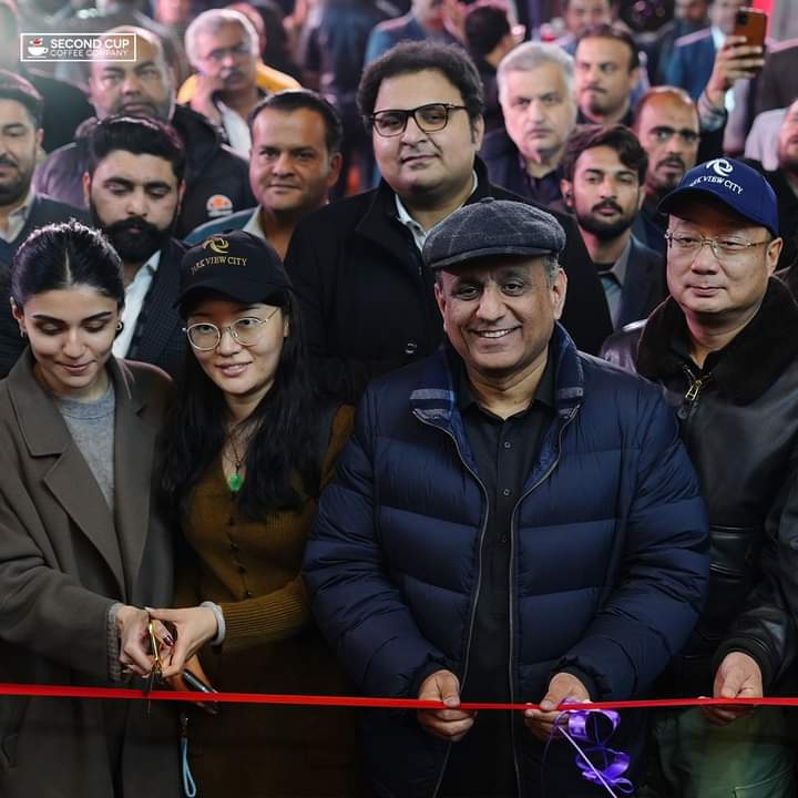 Grand Launch of Second Cup at ParkView City Islamabad Draws Celebrities and Dignitaries