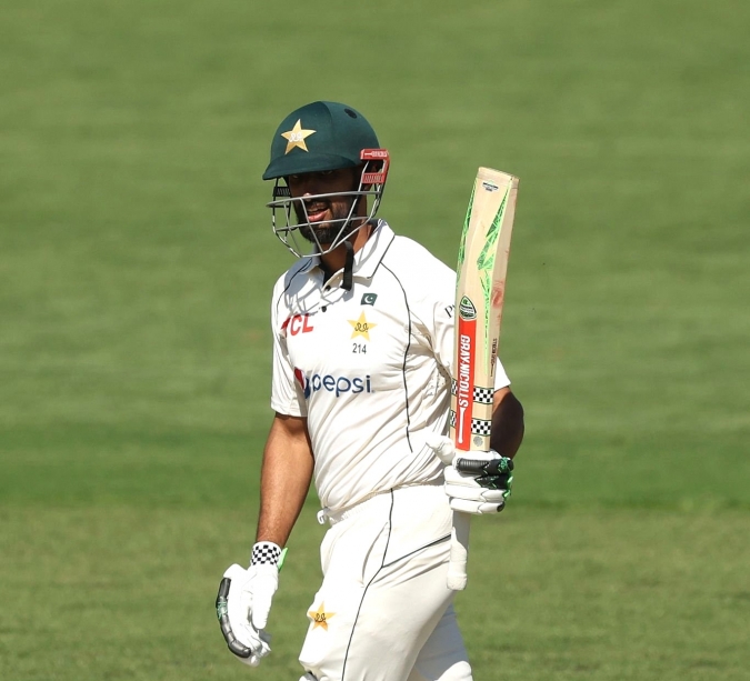 Pakistan captain Shan Masood hits unbeaten 156 on first day of four-day game against Prime Minister’s XI