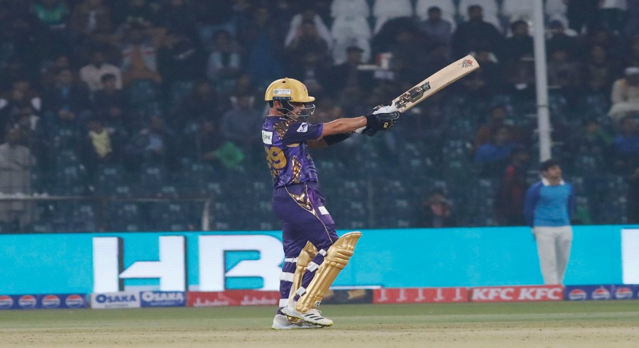 PSL 9: Nafay arrives in style with match-winning fifty for Gladiators Lahore Qalandars scored 187-7 after opting to bat first