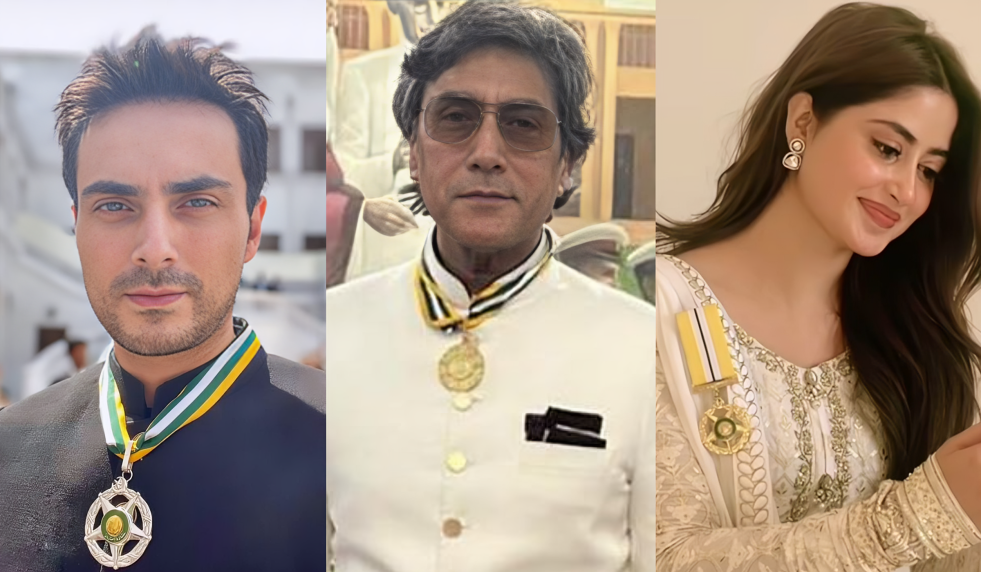 Filmmaker Bilal Lashari and Actress Sajal Ali Among Honorees at 2024 Presidential Awards