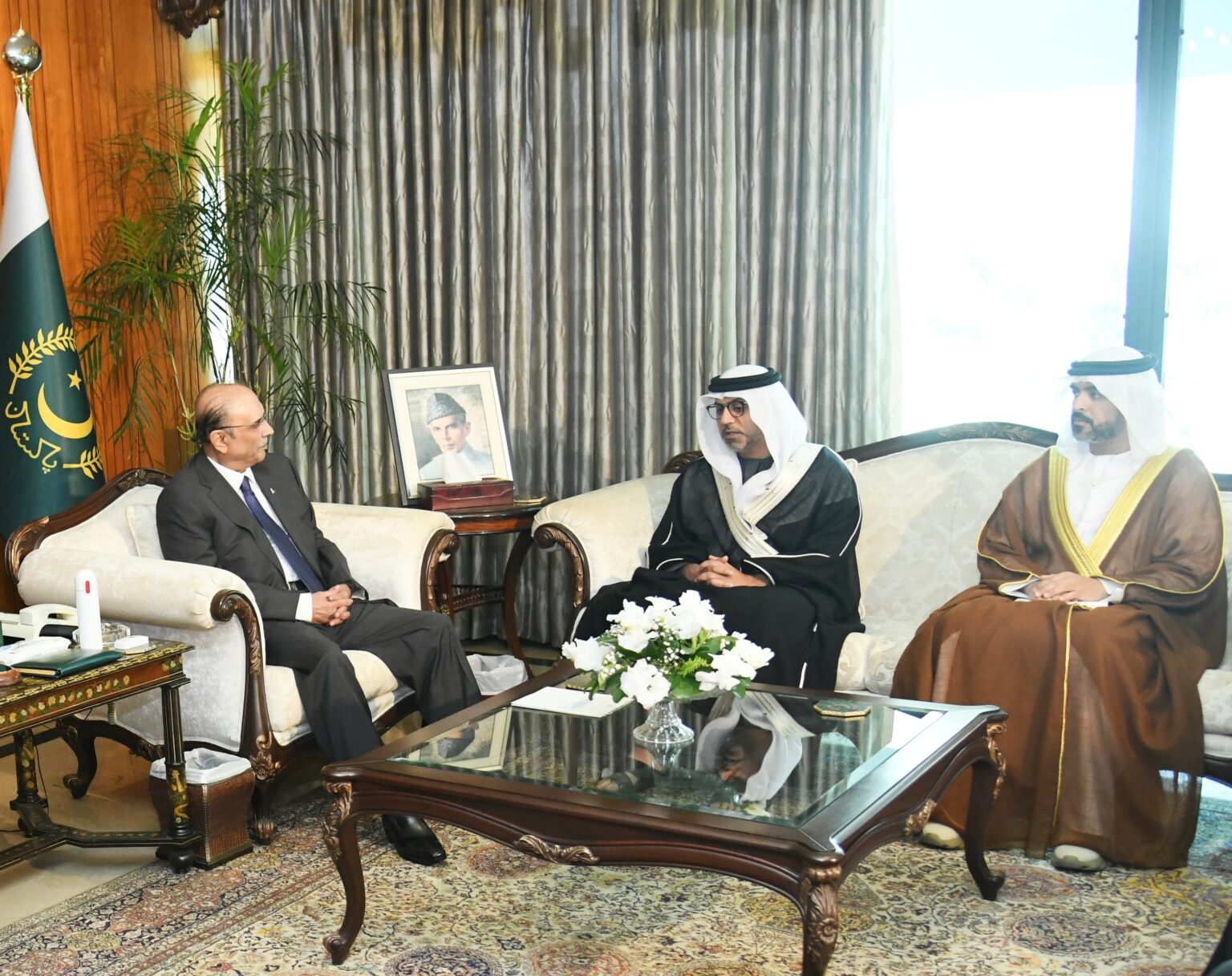 President Zardari Advocates Stronger Bilateral Ties with UAE in Various Sectors