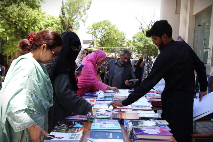 FJWU Library Celebrates World Book and Copyright Day with Engaging Activities