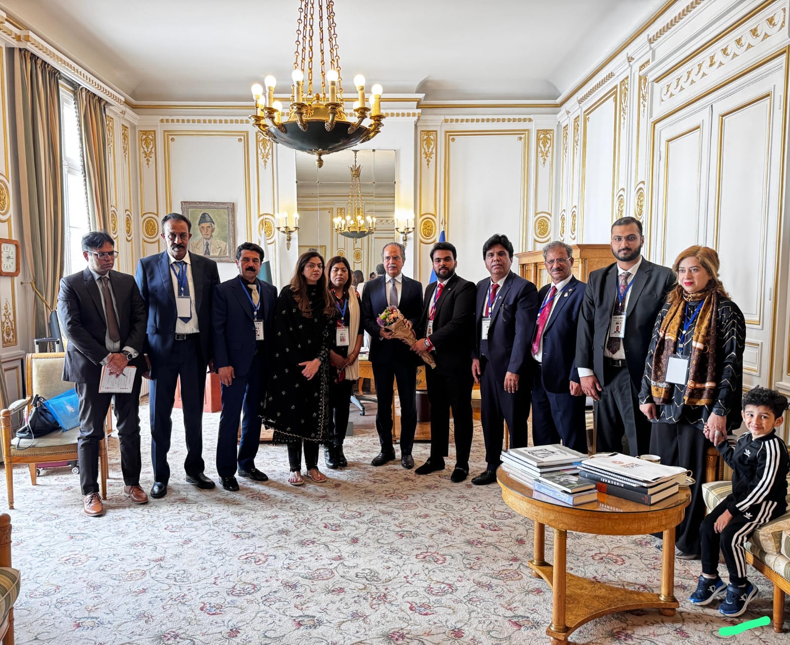 Pakistan-France Trade and Business Delegation led by Mazhar Hussain