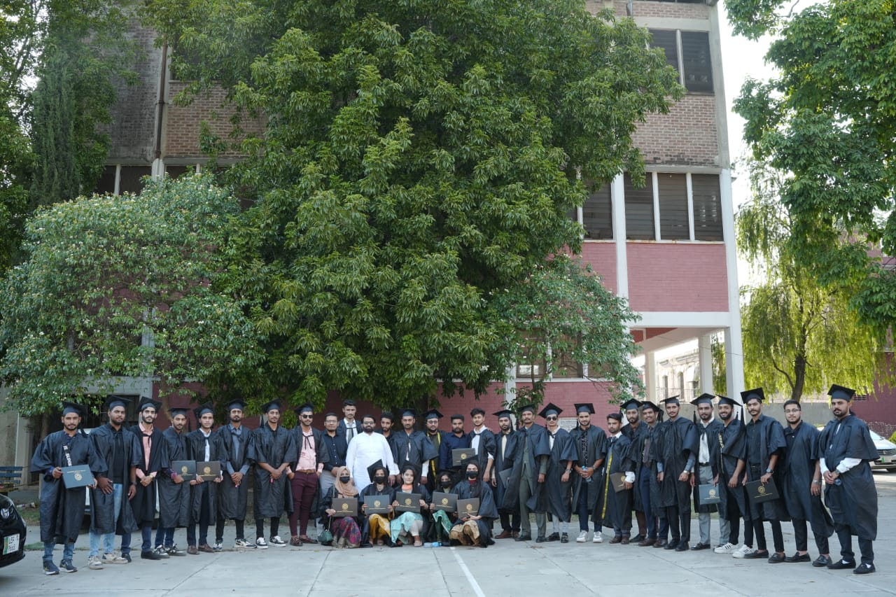 Govt. Murray Graduate College Holds Business Administration Convocation: Principal Dr. M. Nawaz, PPLA Secretary Prof. Mehboob Arif, and Mr. Arshad Butt Attend