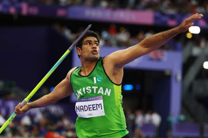 Arshad Nadeem bags Olympic gold, ends Pakistan’s 32-year medal drought