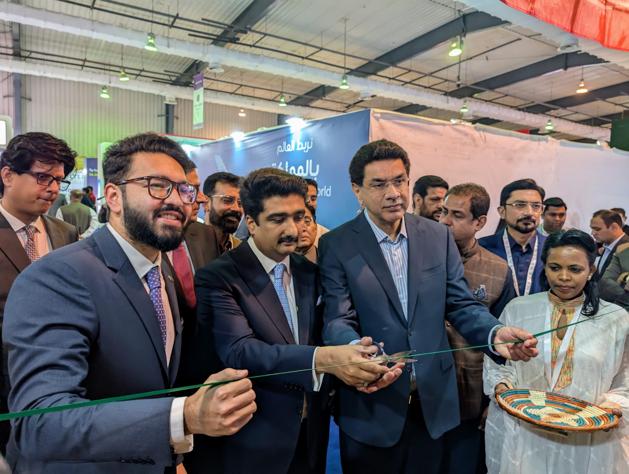 Sindh Tourism Minister Inaugurates Ethiopian Embassy Pavilion at Pakistan Travel Mart 