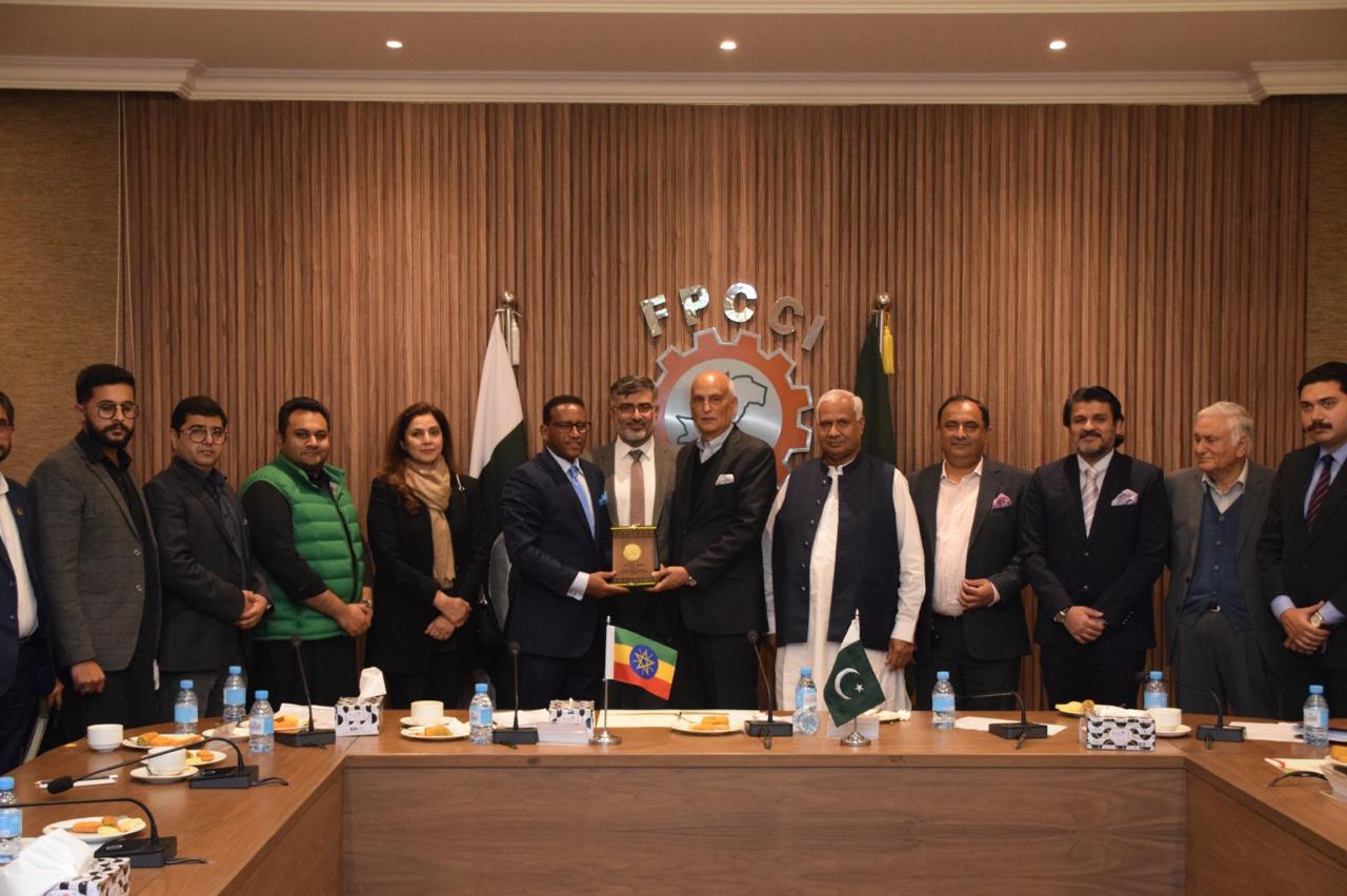 Ambassador Dr. Jemal Presides Over Ethio-Pakistan Business Forum at FPCCI Lahore  