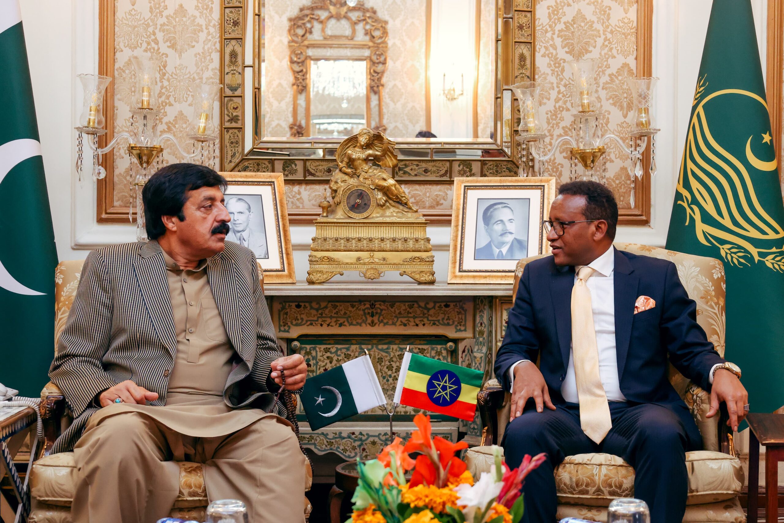 Ambassador Dr. Jemal Calls on Governor of Punjab, Pakistan 