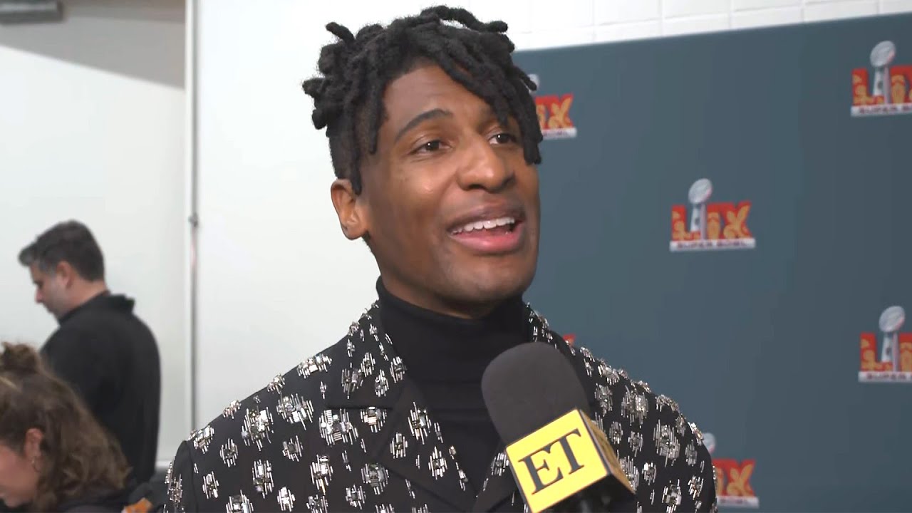 Jon Batiste’s reimagined Super Bowl anthem highlighted wife’s painting and set stage for new music