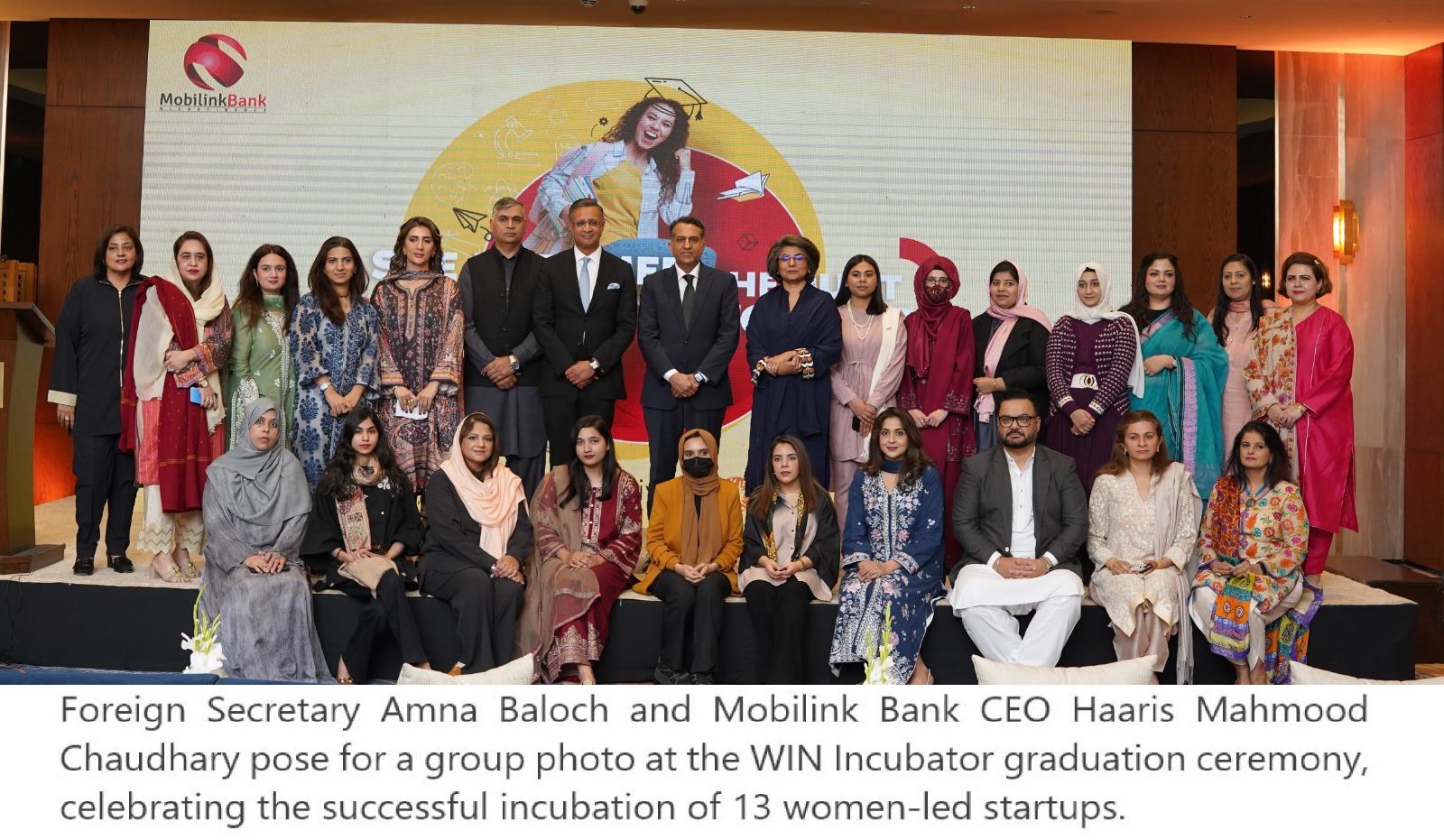 Mobilink Bank’s WIN Incubator empowers 13 women-led startups for business success