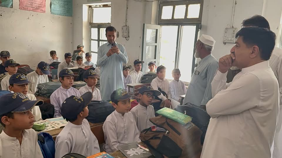 KP Food Minister Zahir Shah Toru Visits GHS Toru Mardan, Praises Educational Standards