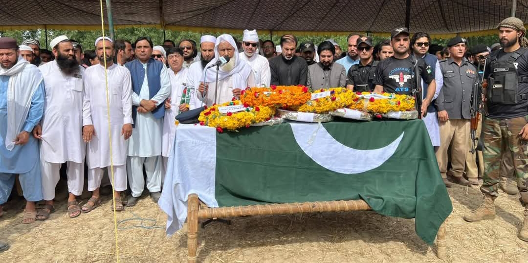 PAF Martyr Muhammad Ayaz Laid to Rest in Mardan with Full Honors