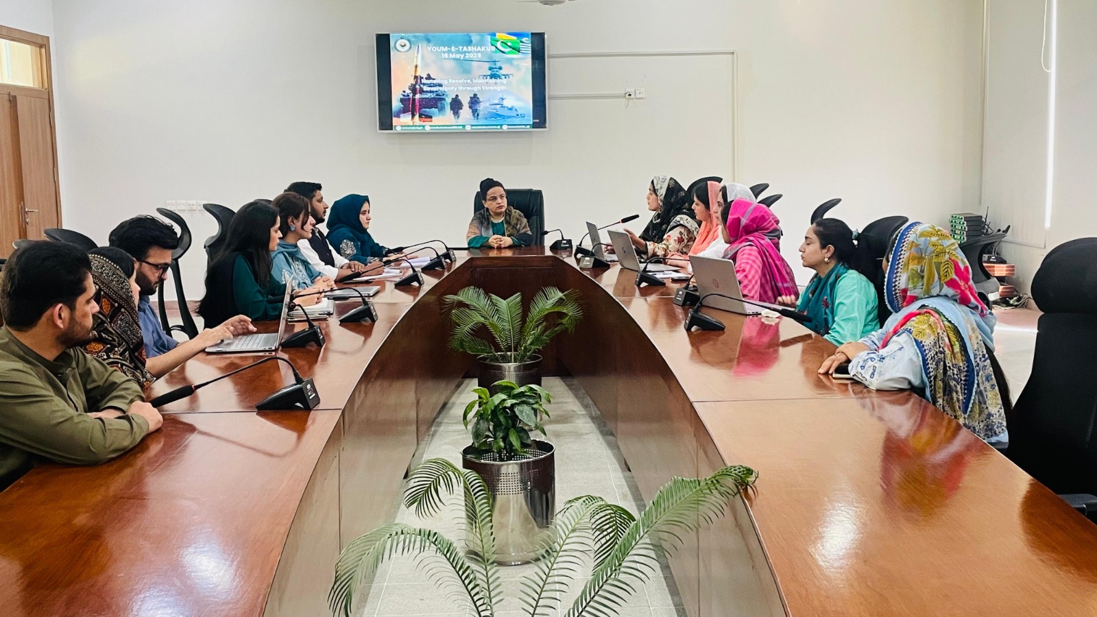 CISS-AJK Organizes Roundtable to Commemorate Youm-e-Tashakur and Reflecton Strategic Achievements
