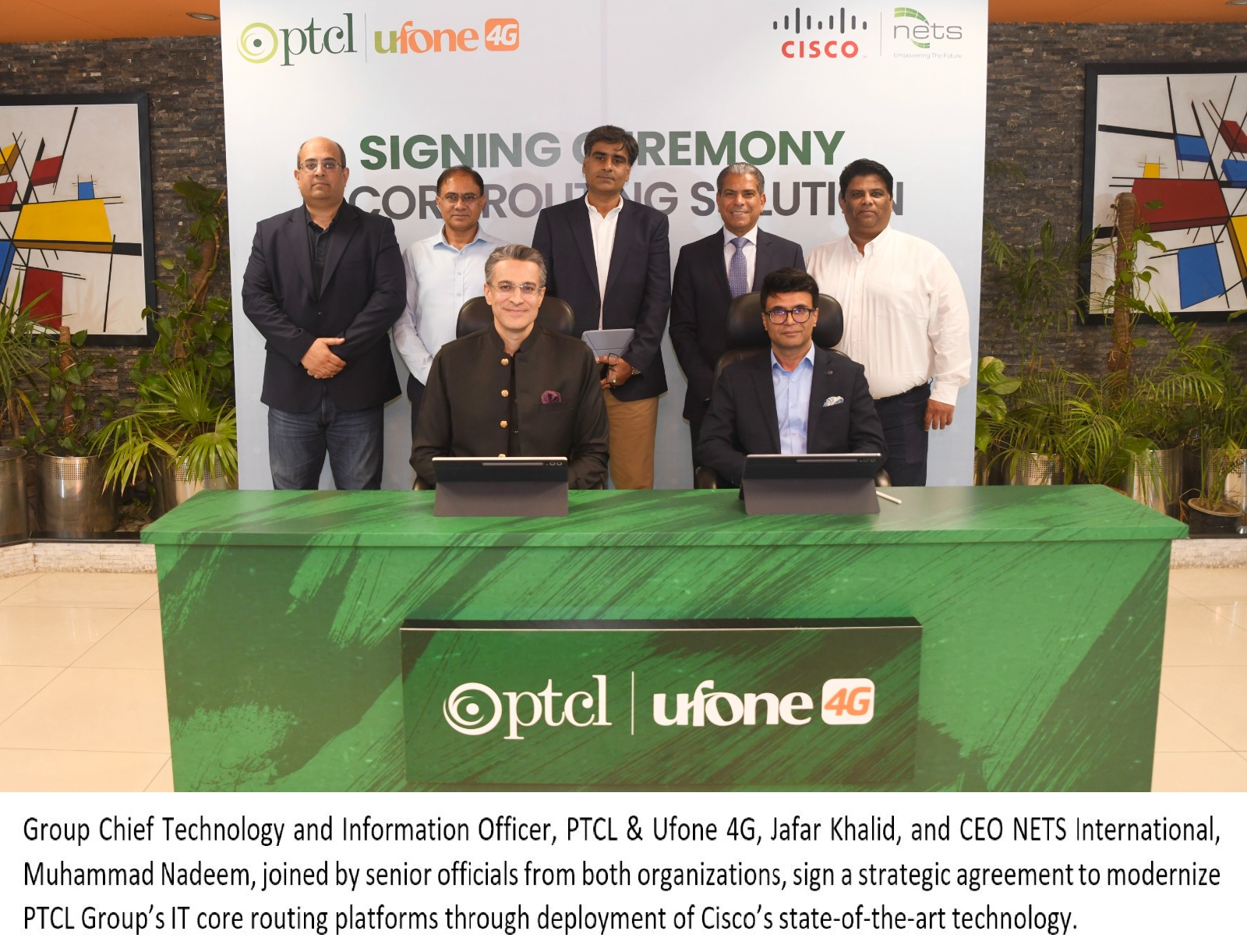 PTCL Group Partners with NETS International to Modernize IT Core Routing Solution with Cisco Technology
