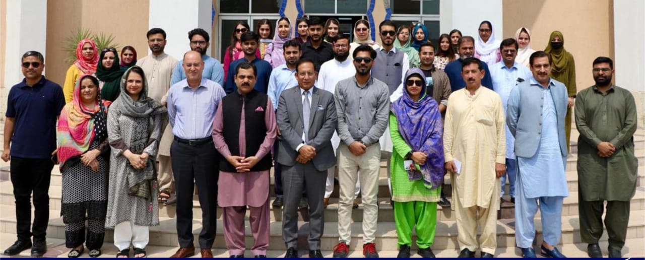 CUST Students visits AIOU