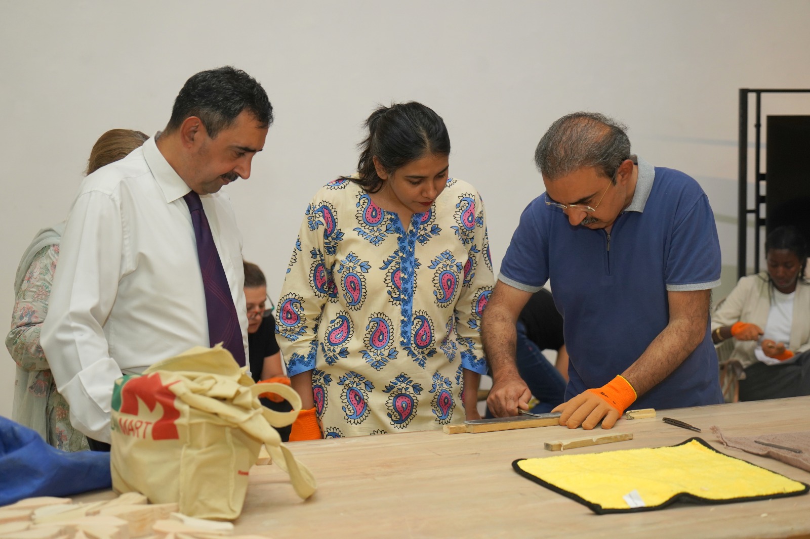 PNCA Visual Arts Division successfully organized a Pocket Knife Woodcarving Workshop,