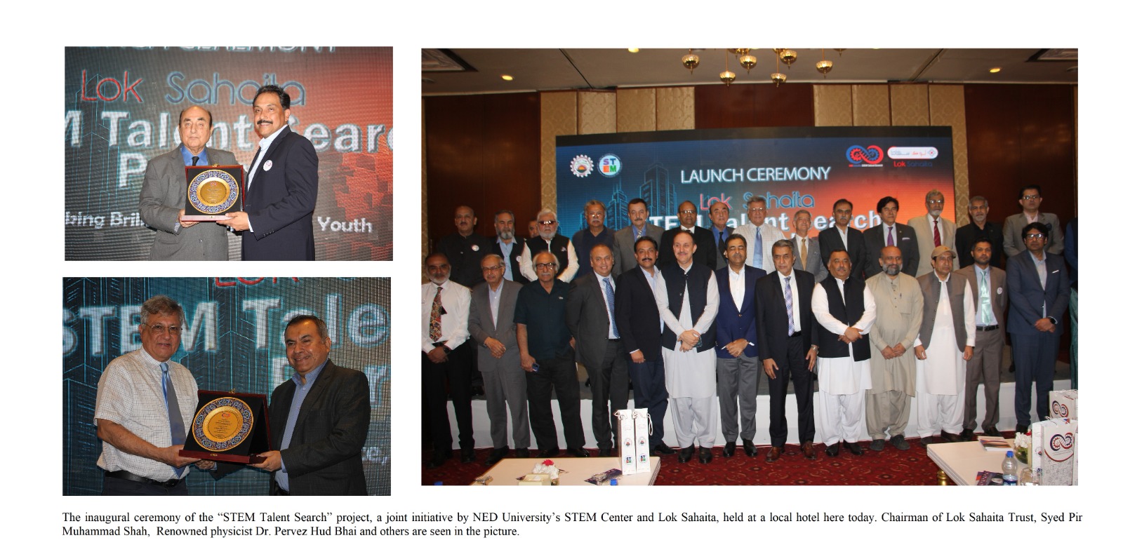 Launch of “STEM Talent Search” Project in Collaboration Between NED University and Lok Sahaita