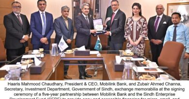 Mobilink Bank, SEDF join forces to offer inclusive MSME financing for Sindh’s growth sectors