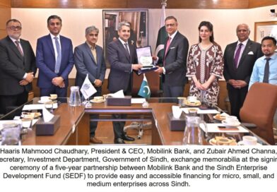 Mobilink Bank, SEDF join forces to offer inclusive MSME financing for Sindh’s growth sectors