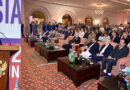 President Asif Ali Zardari addressing a reception held to mark the National Day of the Russian Federation