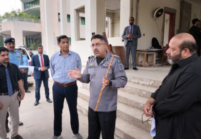 NCCIA DG Rizvi visits new Headquarters site, orders early completion of construction